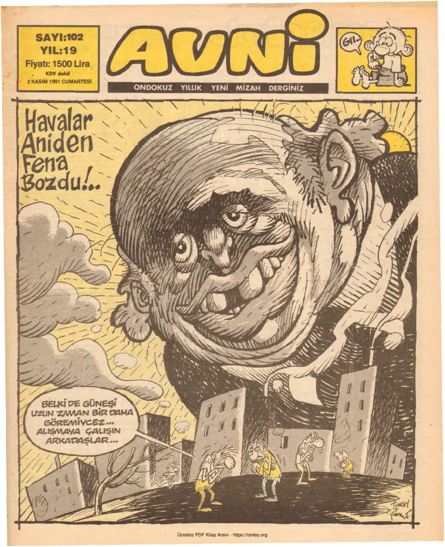 Avni Sayı 102 kapak görseli