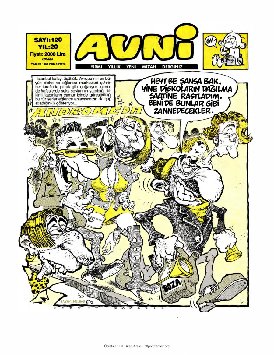 Avni Sayı 120 kapak görseli
