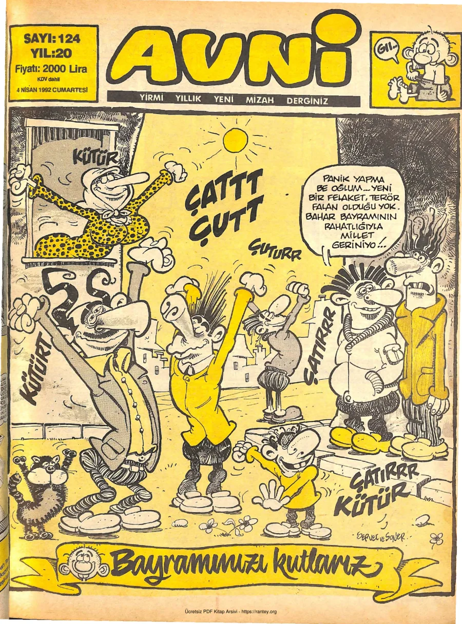 Avni Sayı 124 kitap kapağı