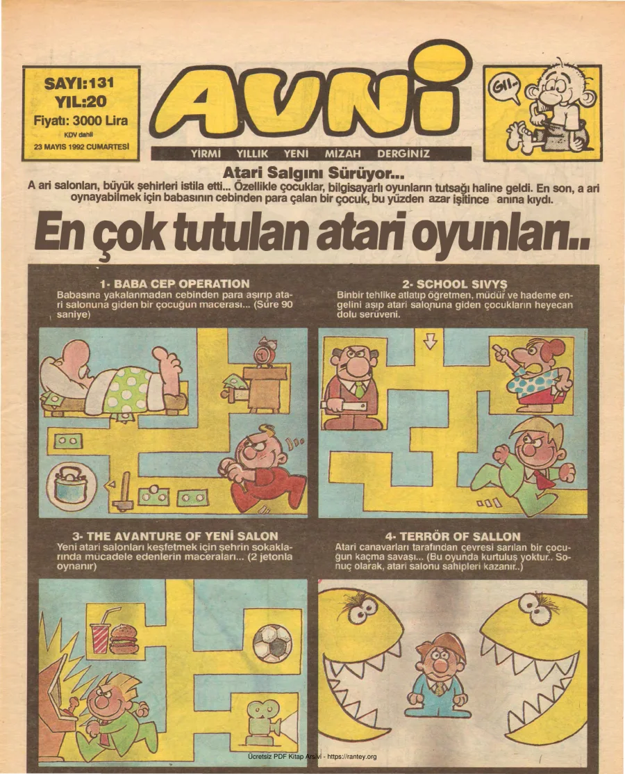 Avni Sayı 131 kapak görseli