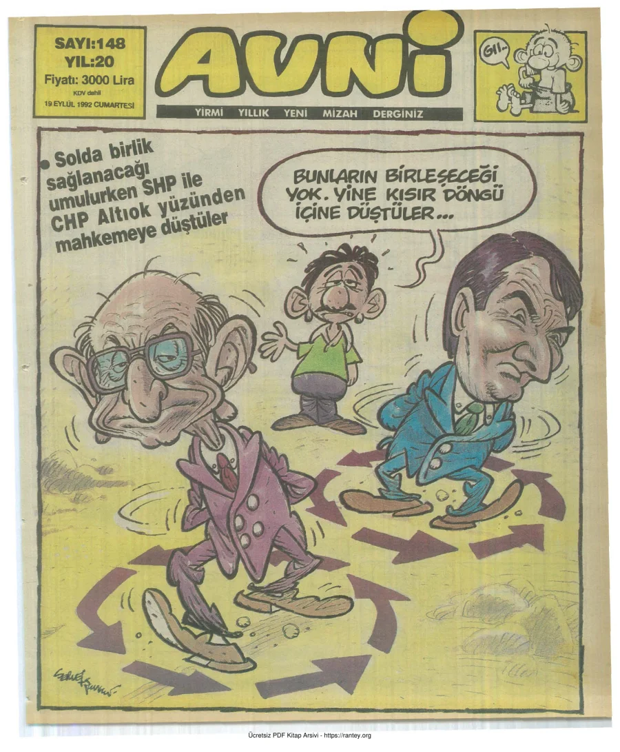 Avni Sayı 148 kapak görseli
