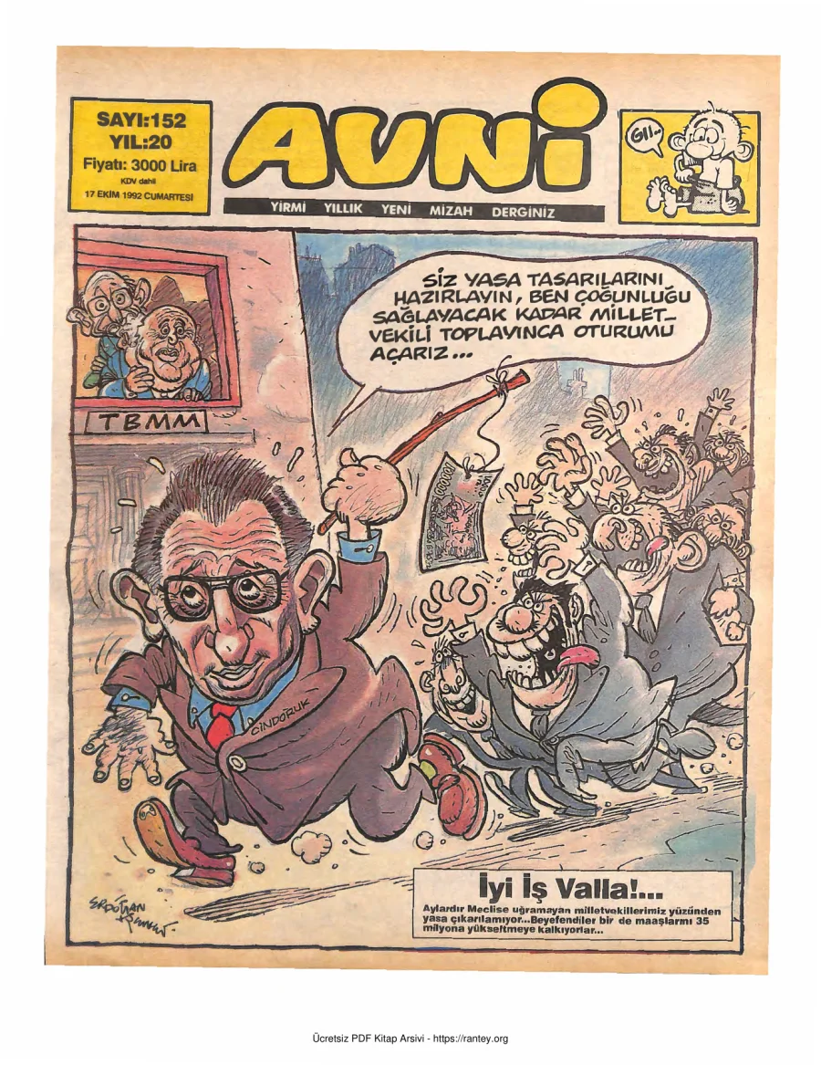 Avni Sayı 152 kapak görseli