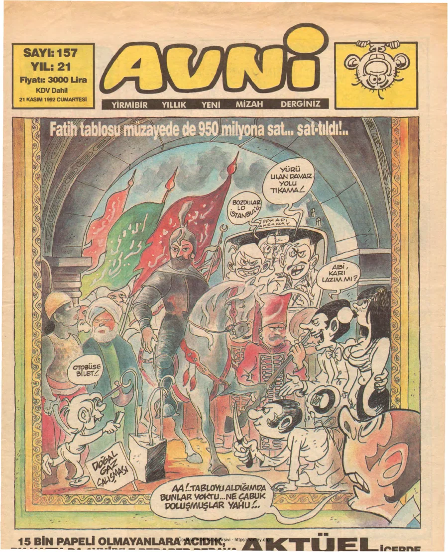 Avni Sayı 157 kapak görseli