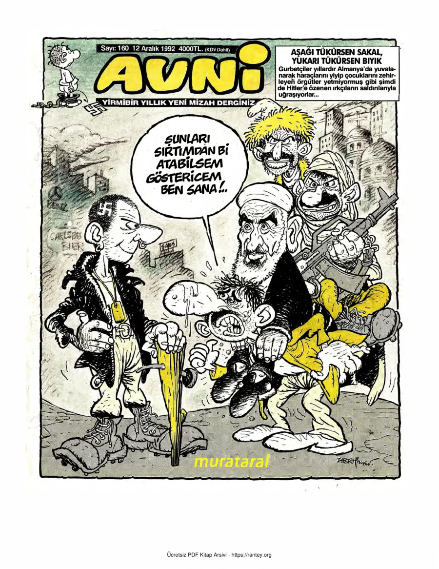 Avni Sayı 160 kapak görseli