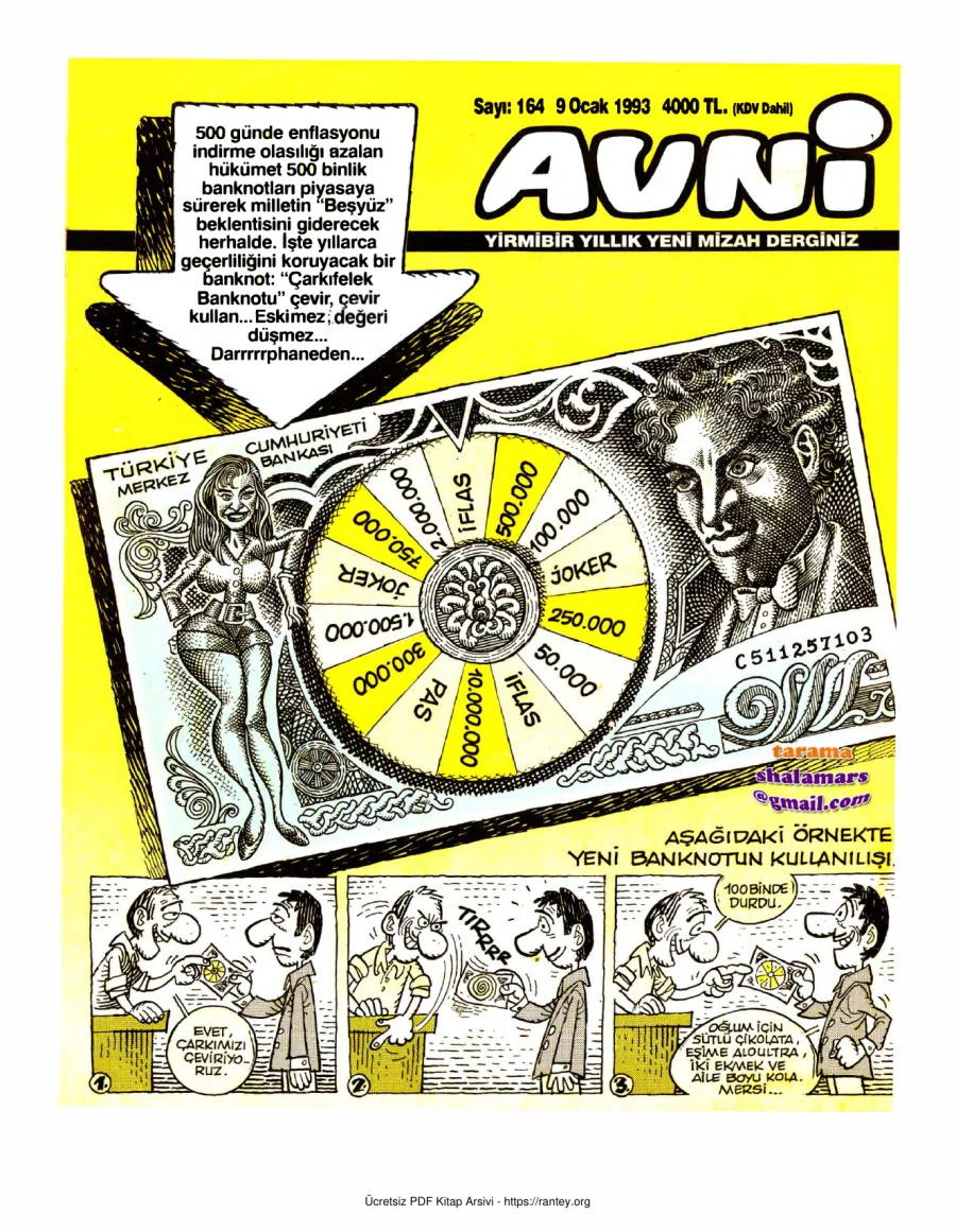 Avni Sayı 164 kapak görseli