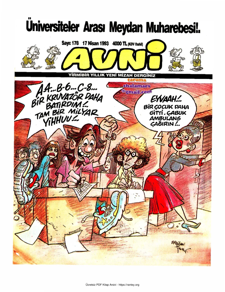 Avni Sayı 178 kapak görseli