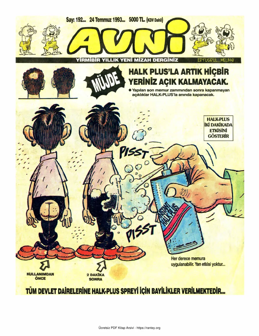 Avni Sayı 192 kapak görseli