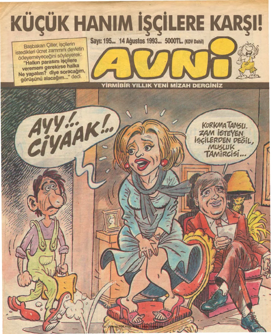 Avni Sayı 195 kapak görseli