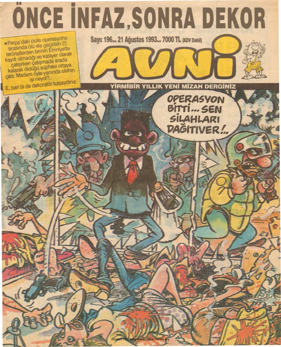 Avni Sayı 196 kapak görseli