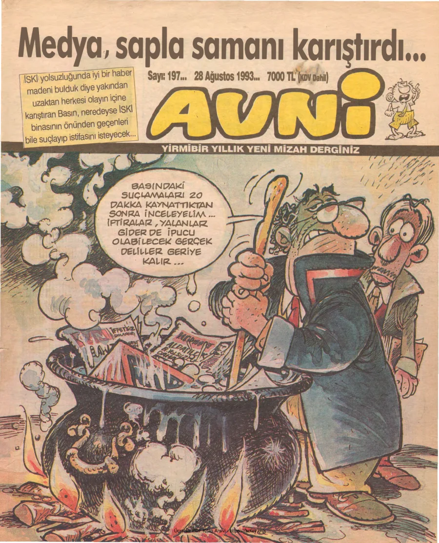 Avni Sayı 197 kapak görseli