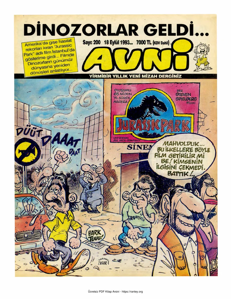 Avni Sayı 200 kapak görseli