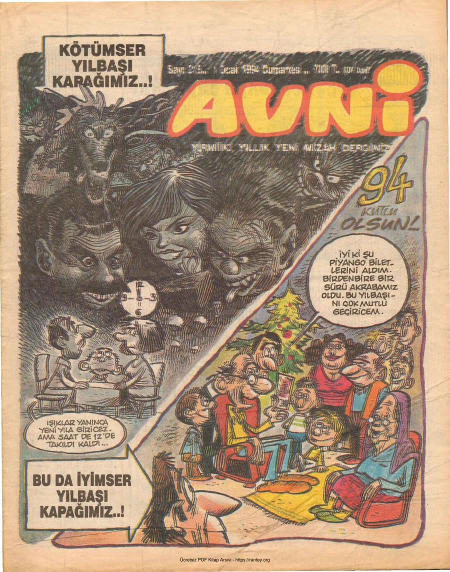 Avni Sayı 215 kapak görseli