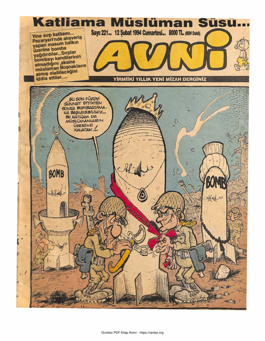 Avni Sayı 221 kapak görseli