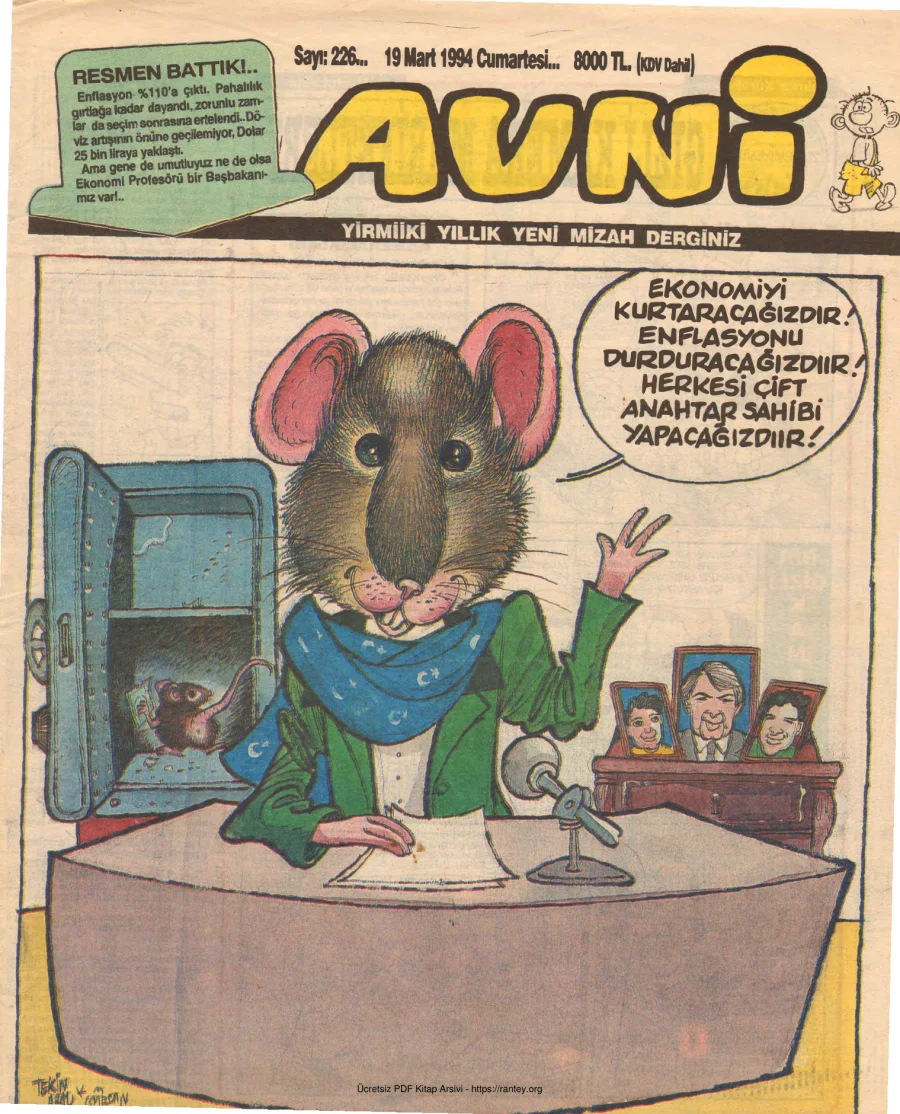 Avni Sayı 226 kapak görseli