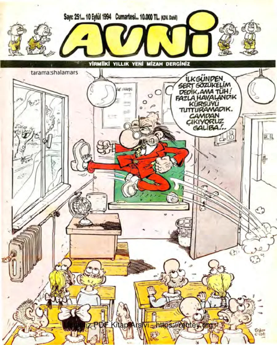 Avni Sayı 251 kapak görseli