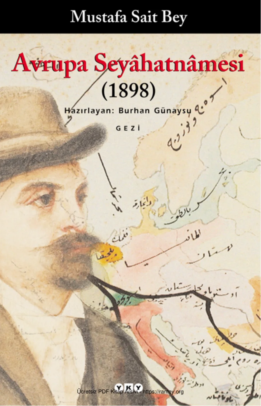 Avrupa Seyahatnamesi 1898 kapak görseli