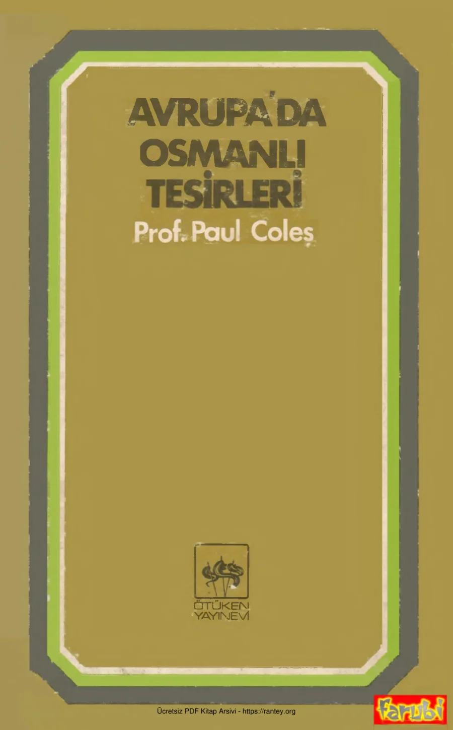 Avrupada Osmanlı Tesirleri kapak görseli