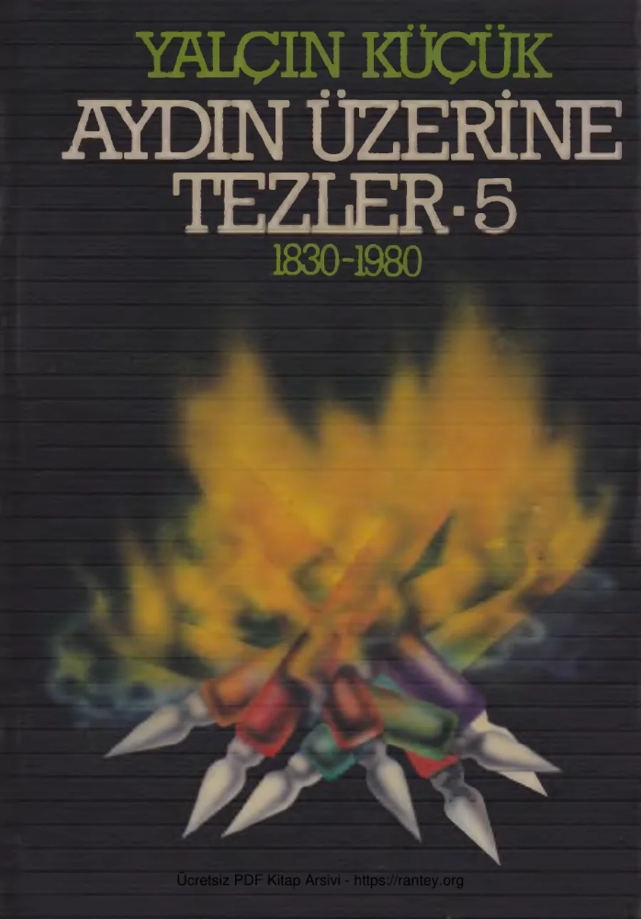 Aydın Üzerine Tezler 5 kapak görseli