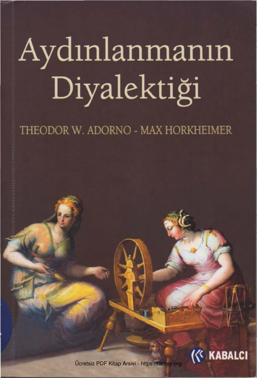 Aydınlanmanın Diyalektiği kapak görseli