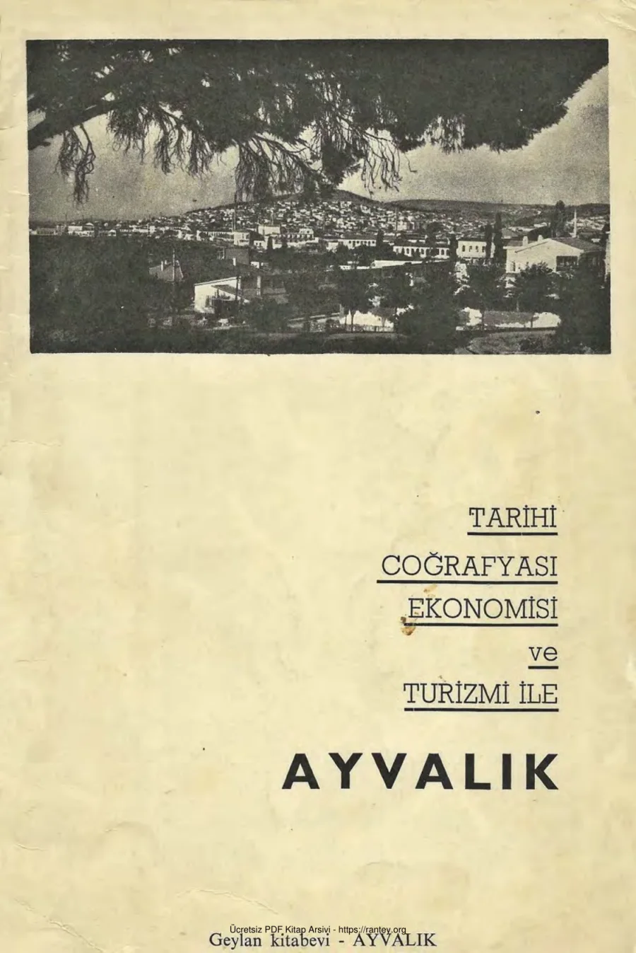 Ayvalık Broşurü kapak görseli