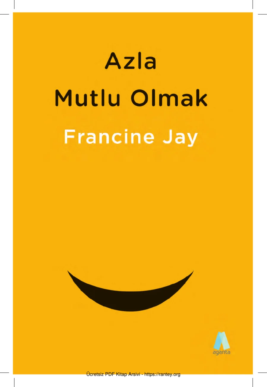 Azla Mutlu Olmak Aganta Kitap kapak görseli