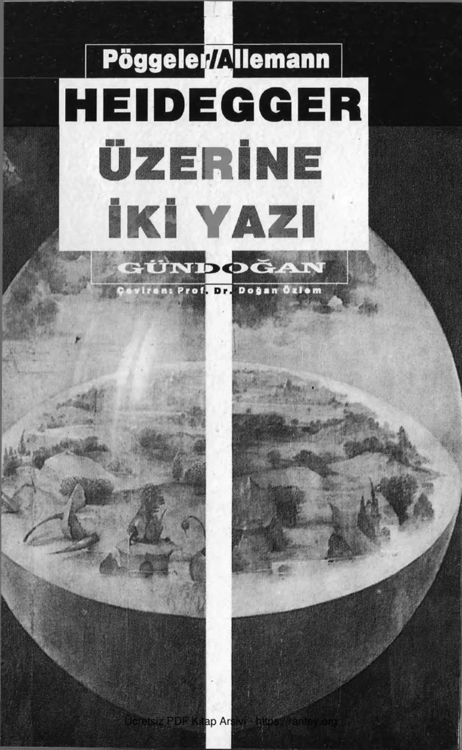 B Alleman Heidegger Üzerine İki Yazı kapak görseli