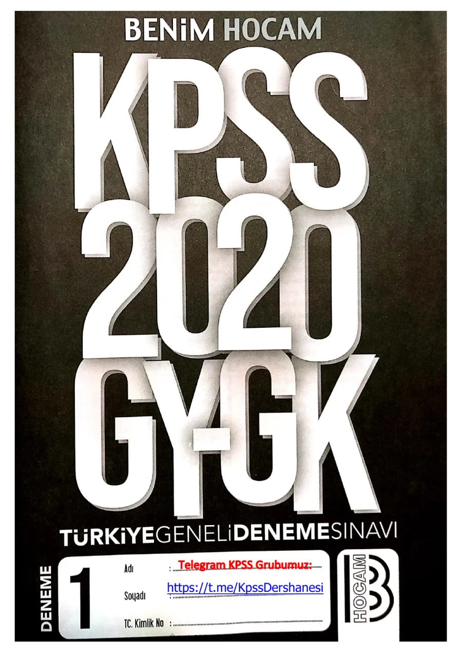 B Hocam tg1 Gy Gk kapak görseli
