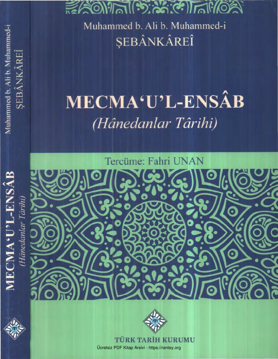 b Muhammed i Şebankare i Henedanlar Tarihi kapak görseli