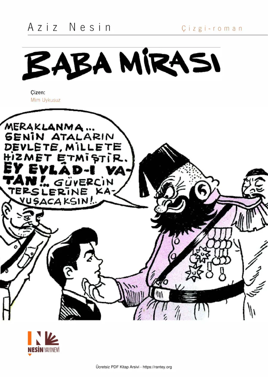 Baba Mirası Çizgi Roman kapak görseli
