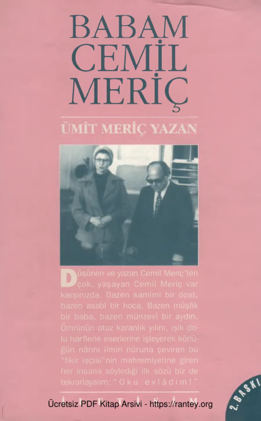 Babam Cemil Meriç kapak görseli