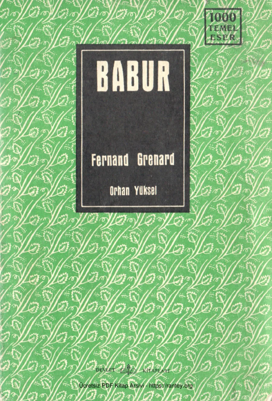 Babur kapak görseli