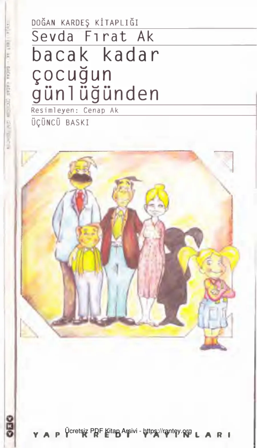 Bacak Kadar Çocuğun Günlüğünden kapak görseli