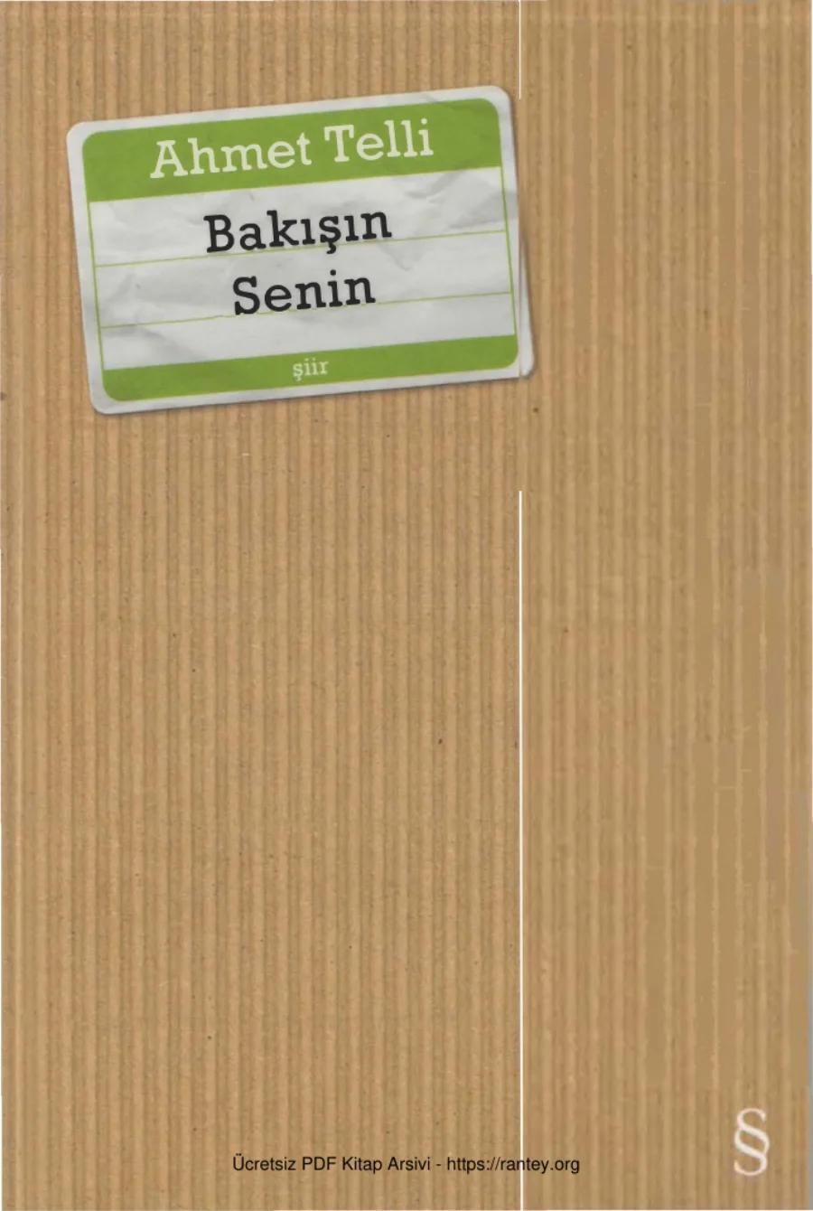 Bakışın Senin kapak görseli