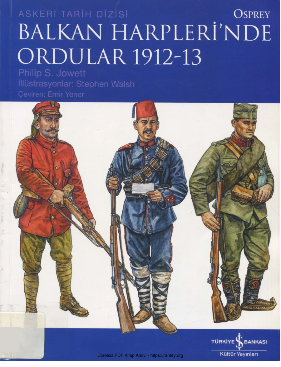 Balkan Harplerinde Ordular 1912 13 kapak görseli