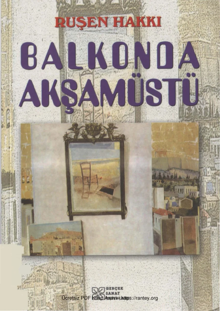 Balkonda Akşamüstü Gerçek Sanat Yayınları kapak görseli
