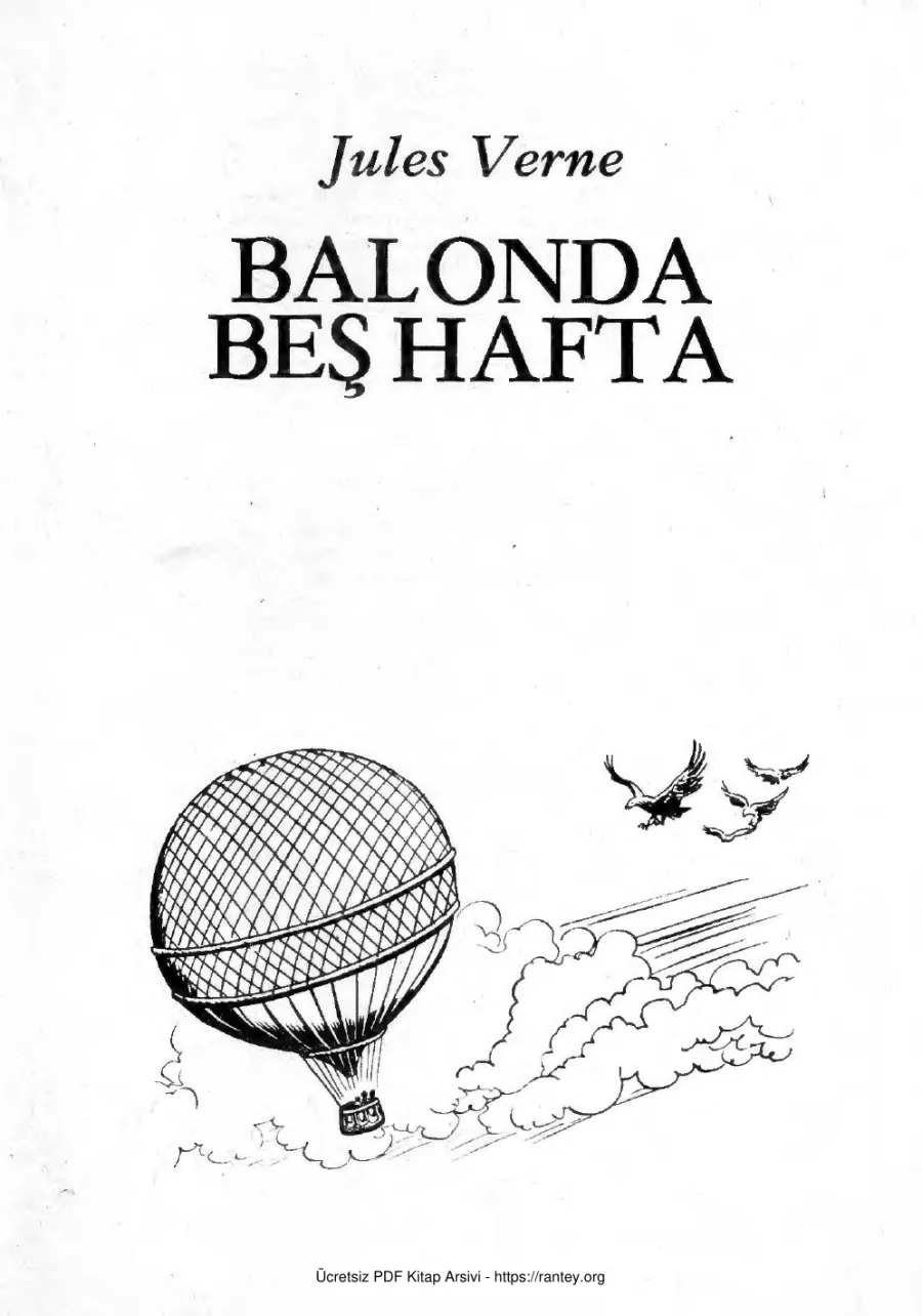 Balonda Beş Hafta kapak görseli