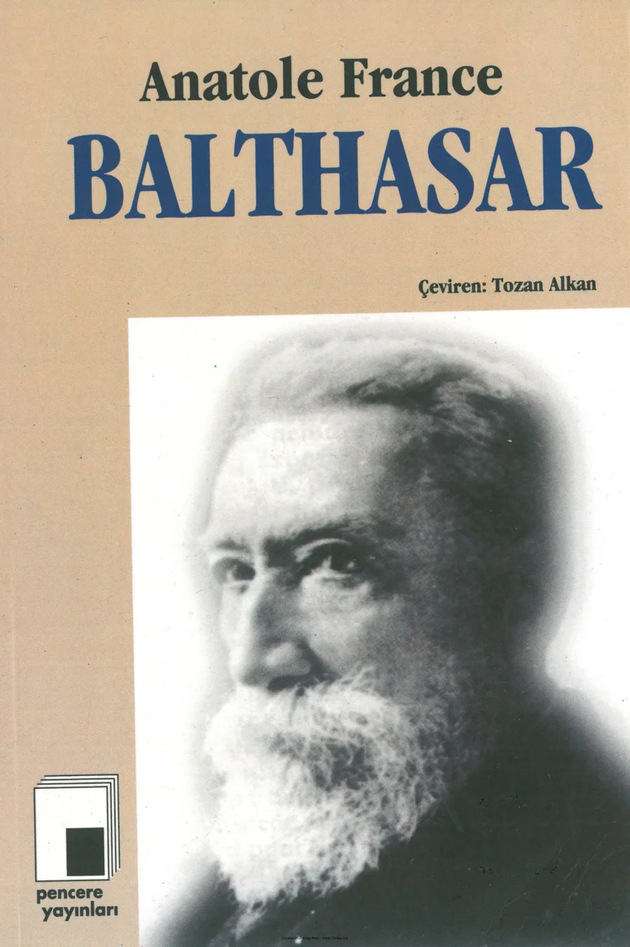 Balthasar Pencere Yayınları kapak görseli