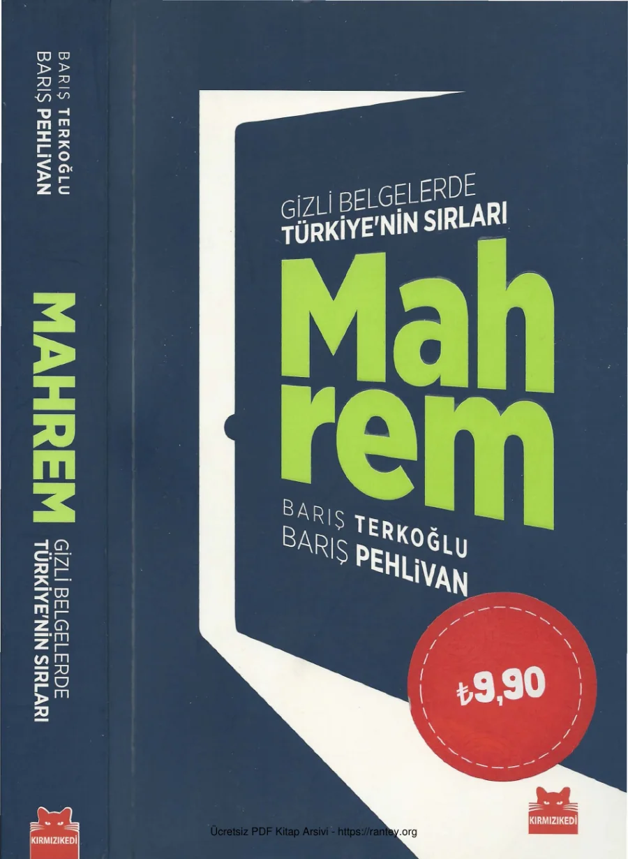 Barış Pehlivan Mahrem Kırmızı Kedi Yayınları kapak görseli