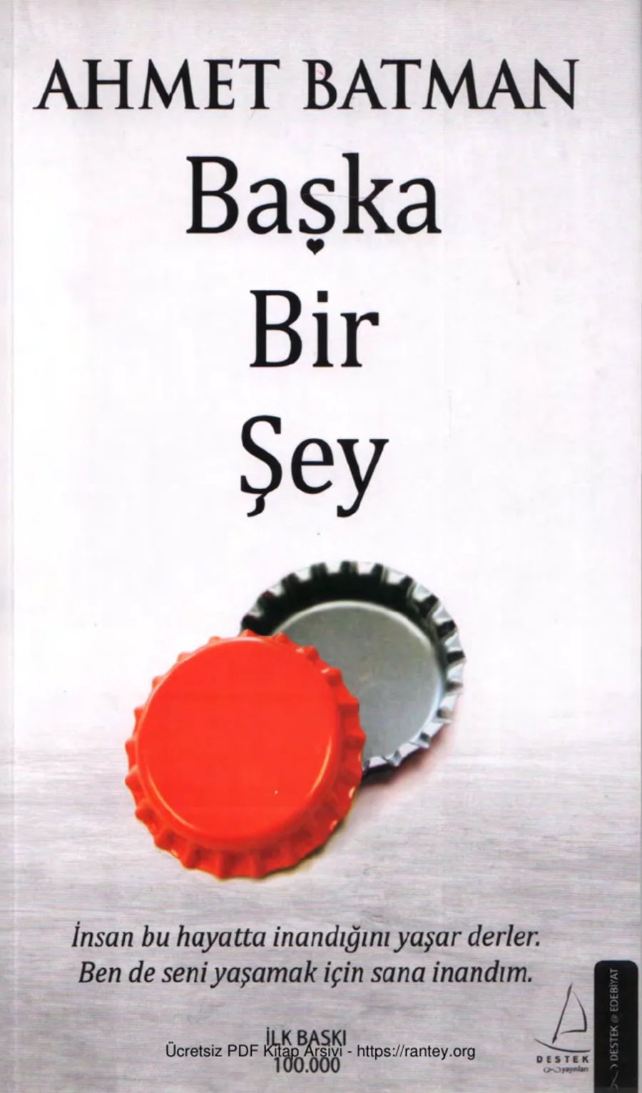 Başka Bir Şey Destek Yayınları kapak görseli