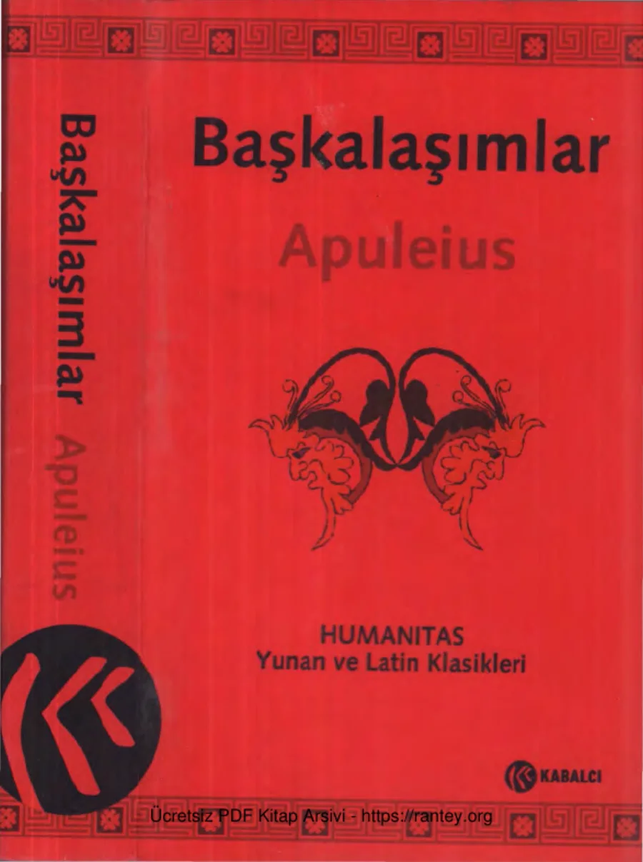 Başkalaşımlar kapak görseli