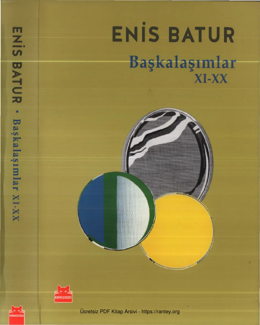 Başkalaşımlar XI XX kapak görseli