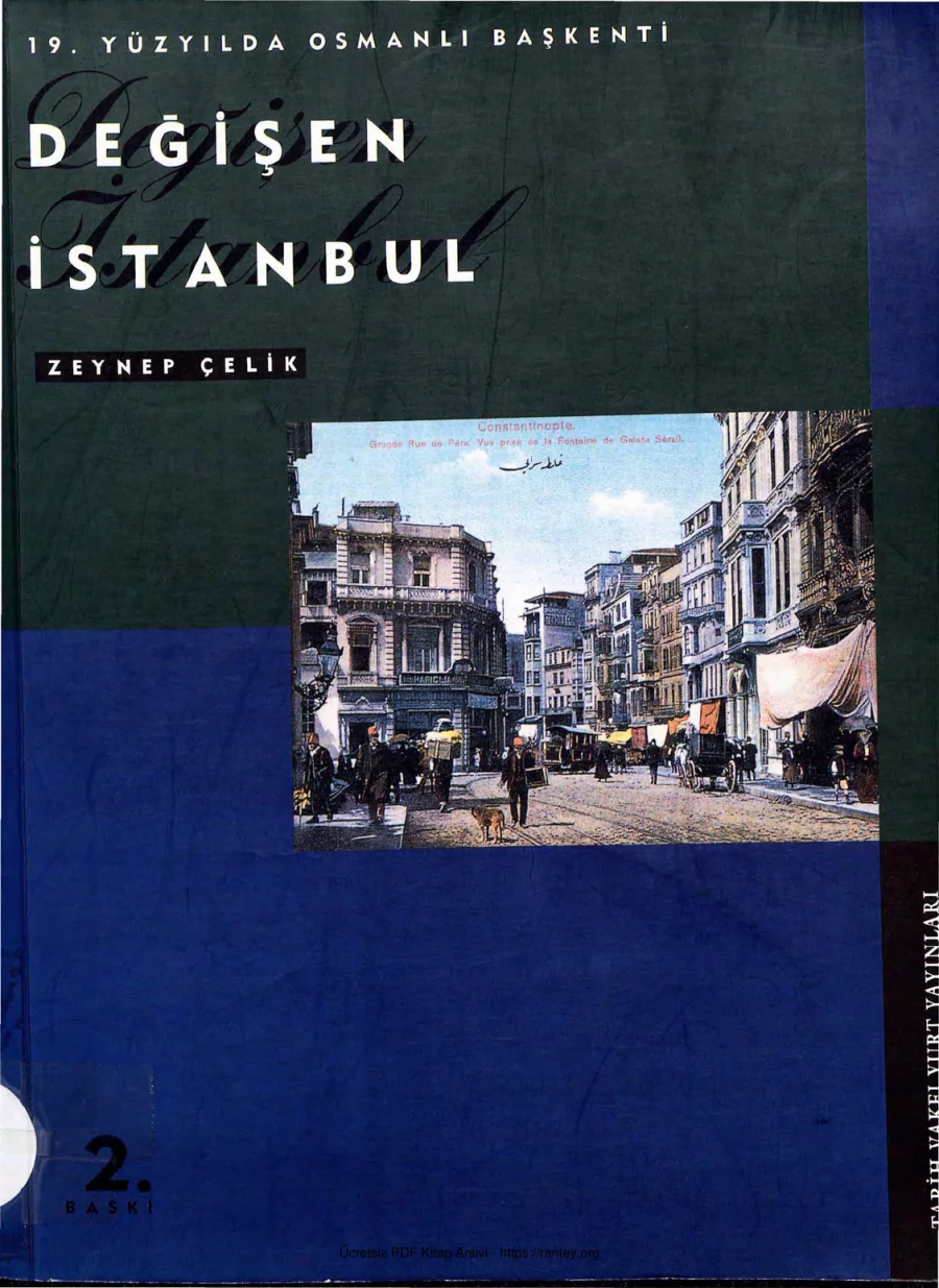Başkenti Değişen İstanbul Zeynep Çelik kapak görseli