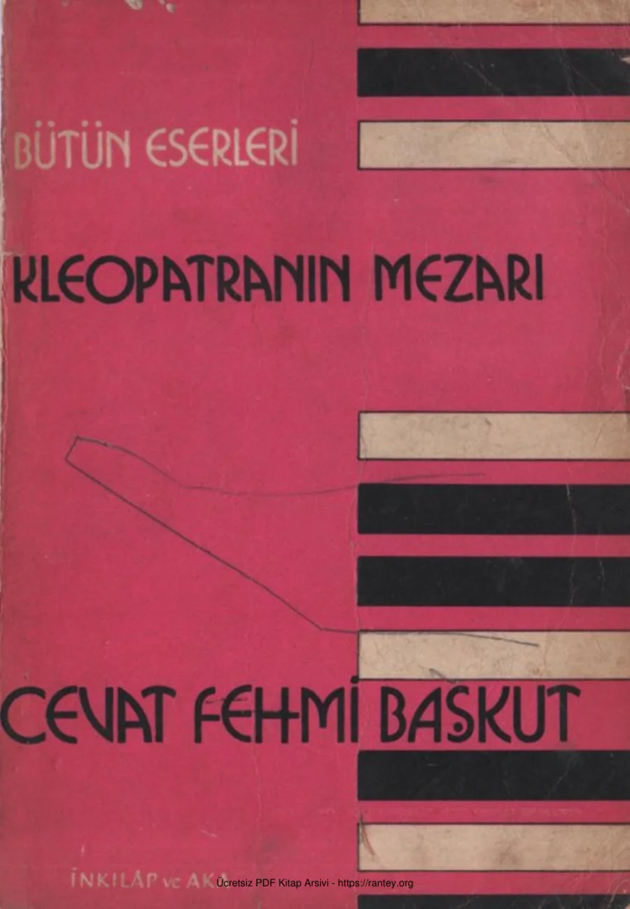 Başkut Kleopatranın Mezarı İnkılap ve Aka Yayınları kapak görseli