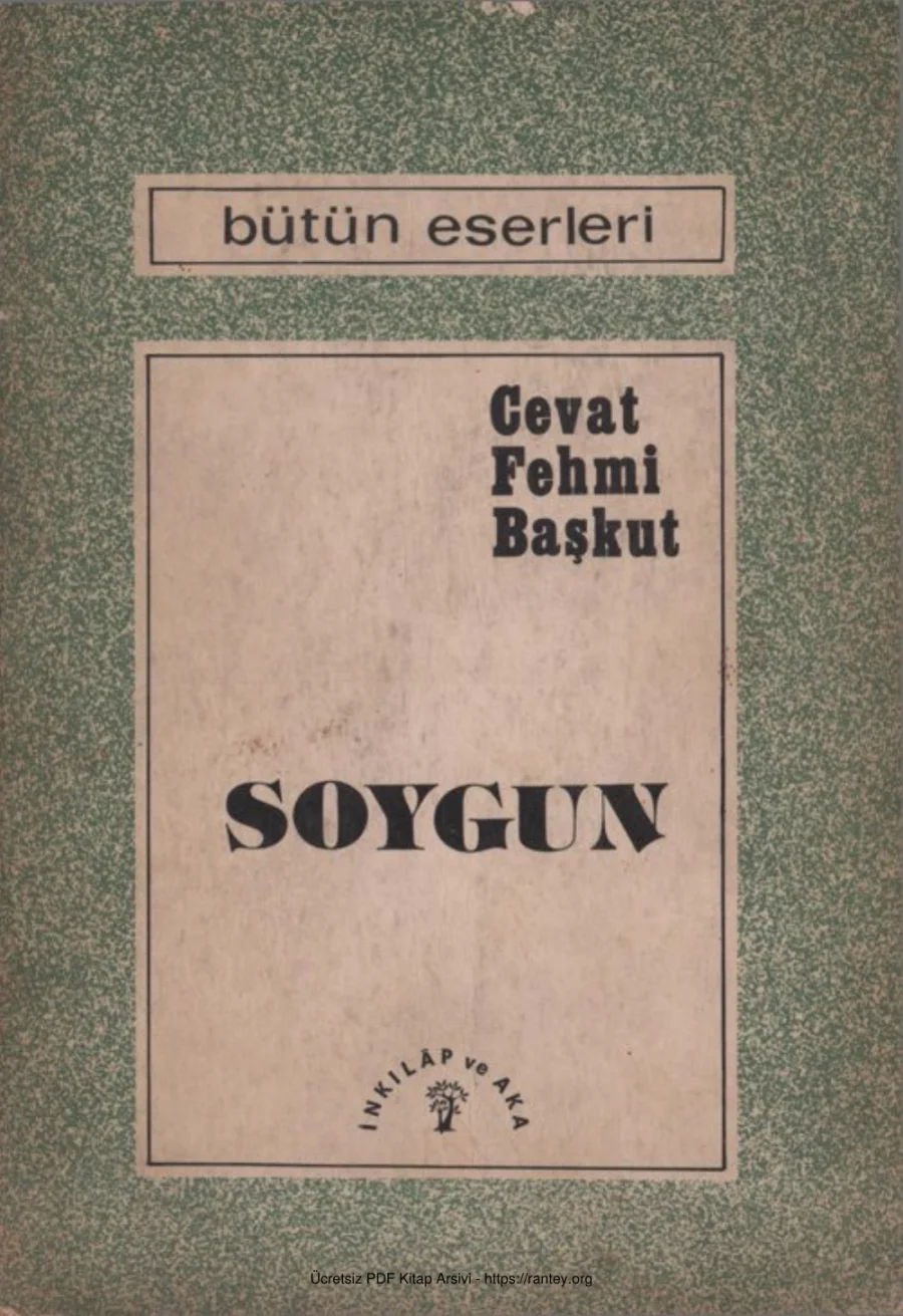 Başkut Soygun İnkılap ve Aka Yayınları kapak görseli
