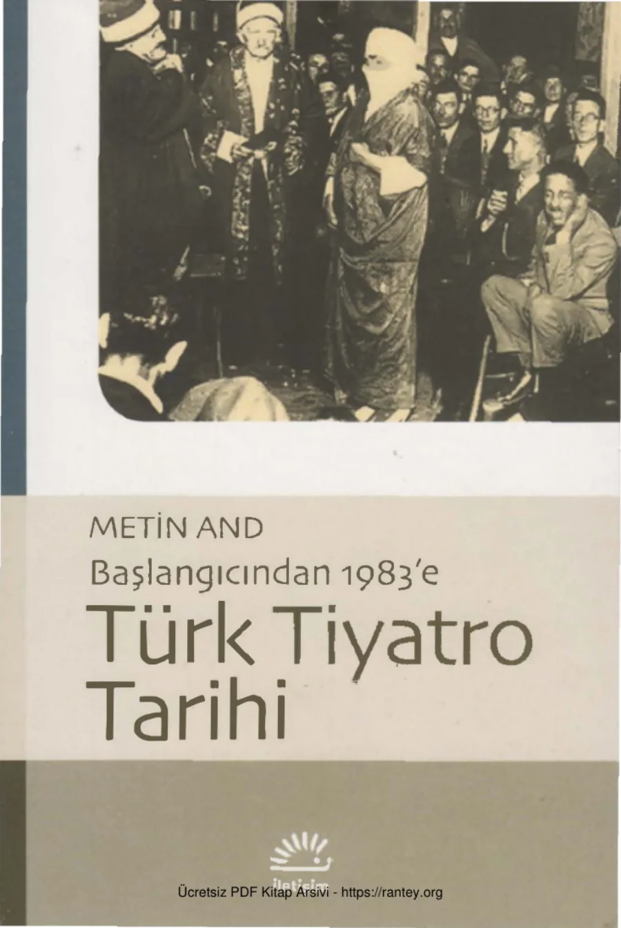 Başlangıçtan 1983'e Türk Tiyatro Tarihi kapak görseli