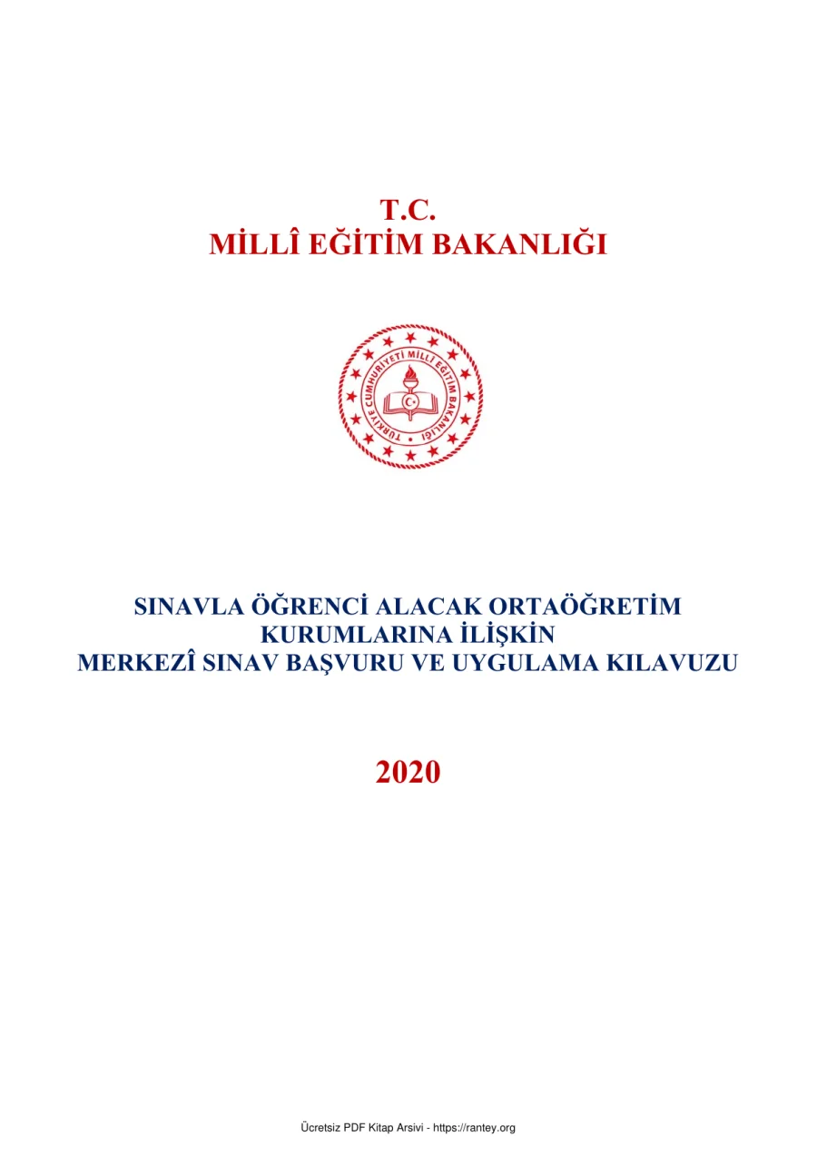 BasYvuru ve Uygulama KYlavuzu 2020 GuYncel kapak görseli