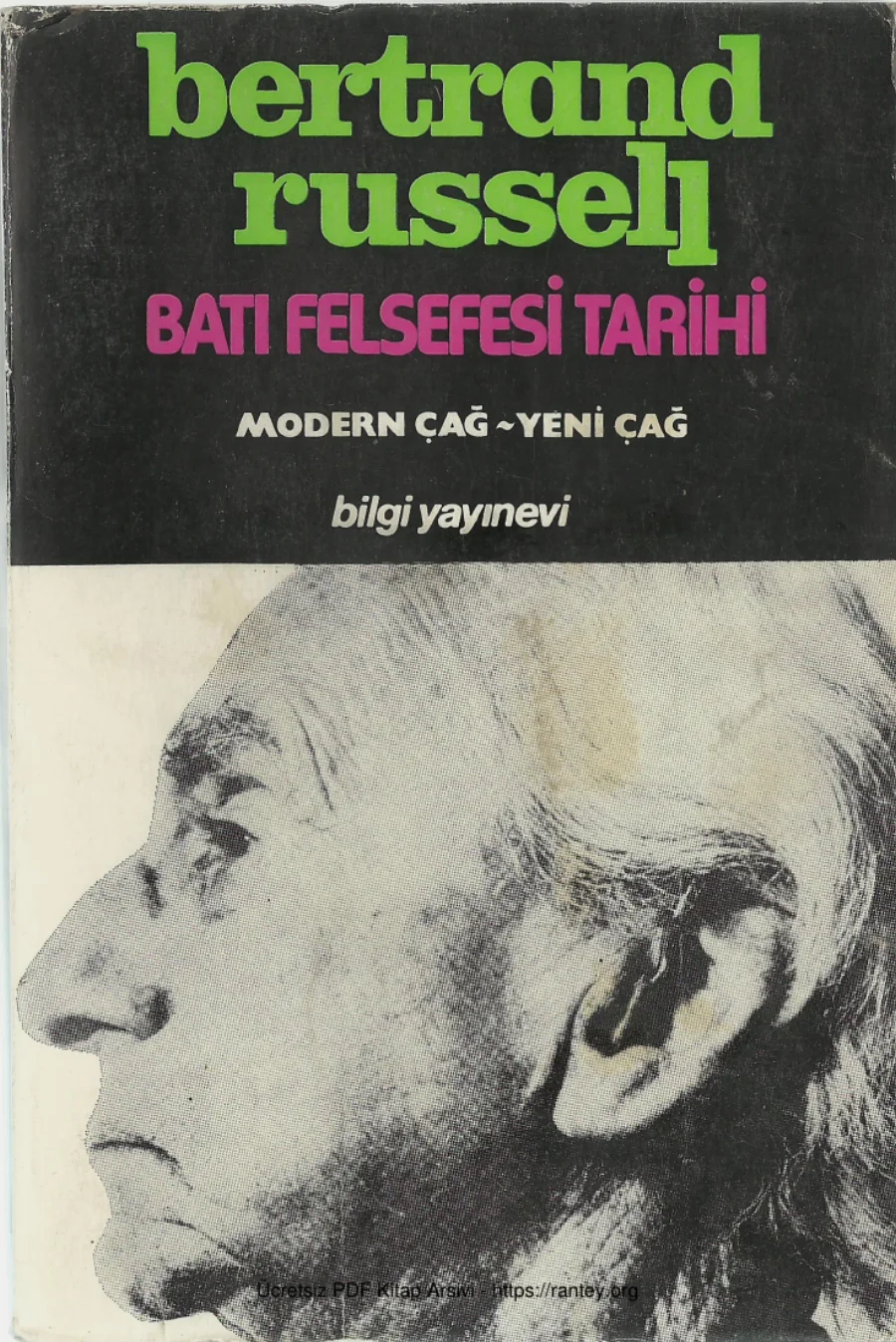 Batı Felsefesi Tarihi Cilt III Bilgi Yayınevi kapak görseli