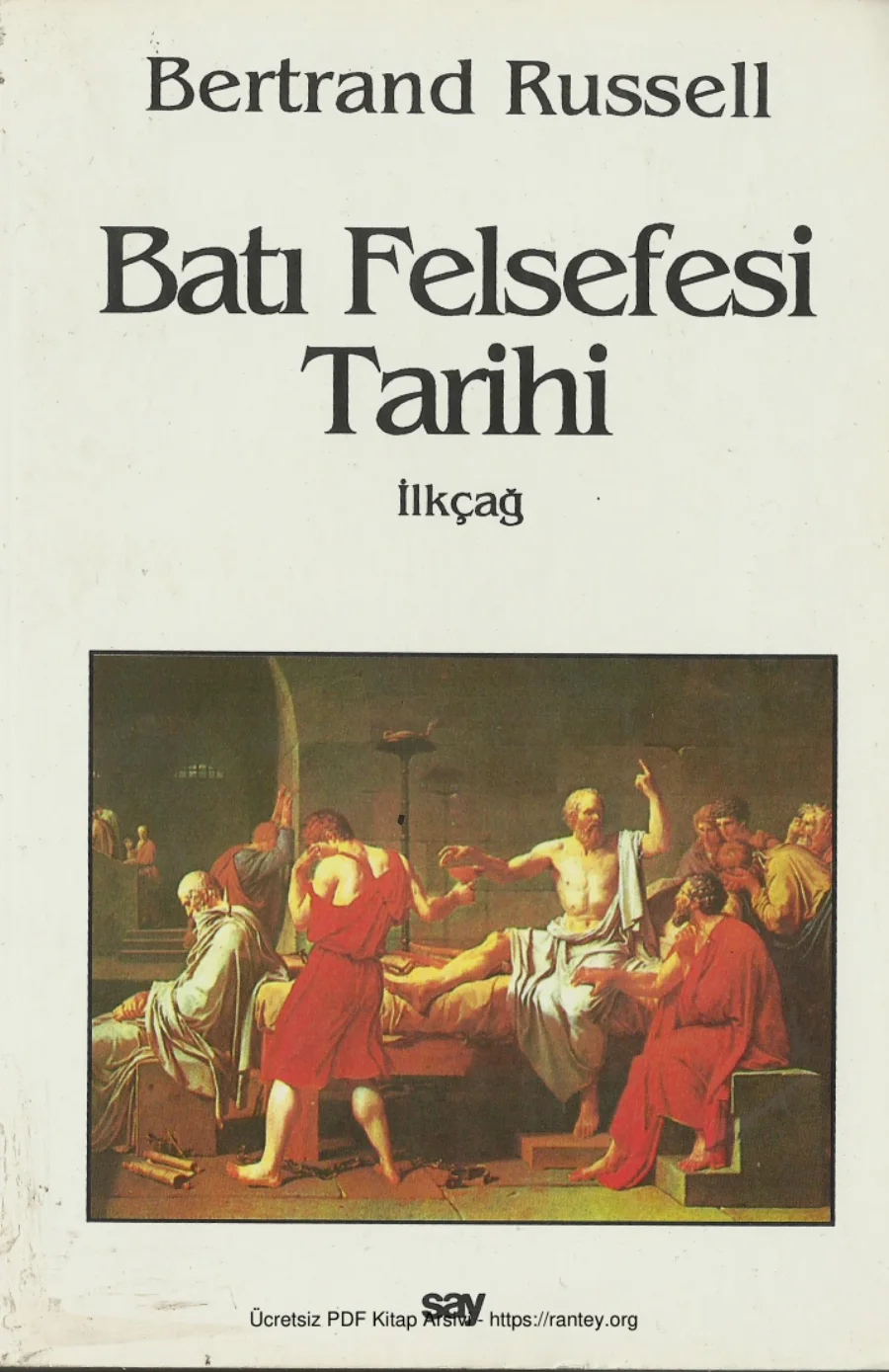 Batı Felsefesi Tarihi I kapak görseli