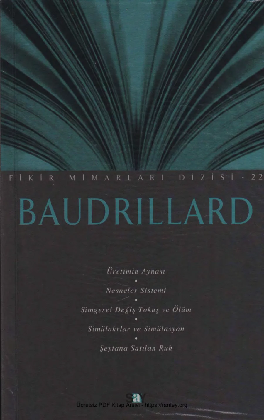 Baudrıllard kapak görseli