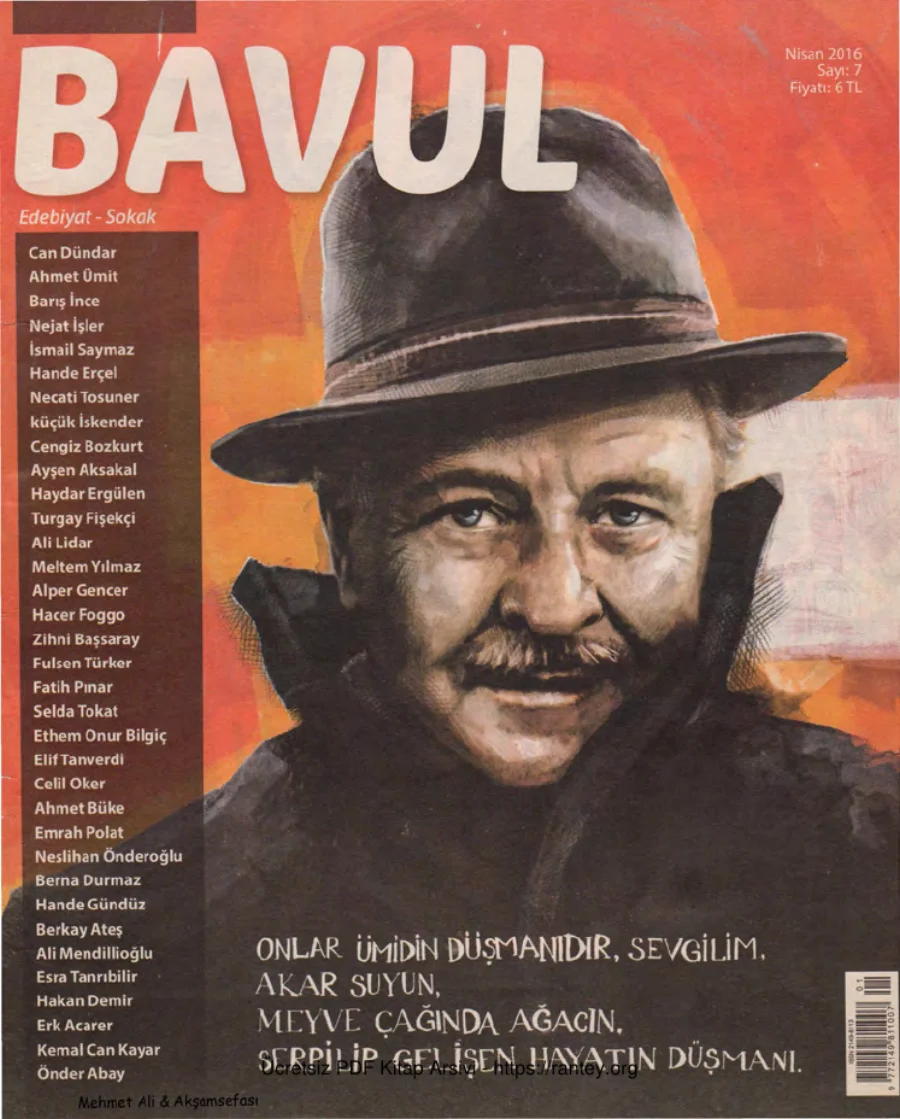 Bavul Sayı 007 kapak görseli